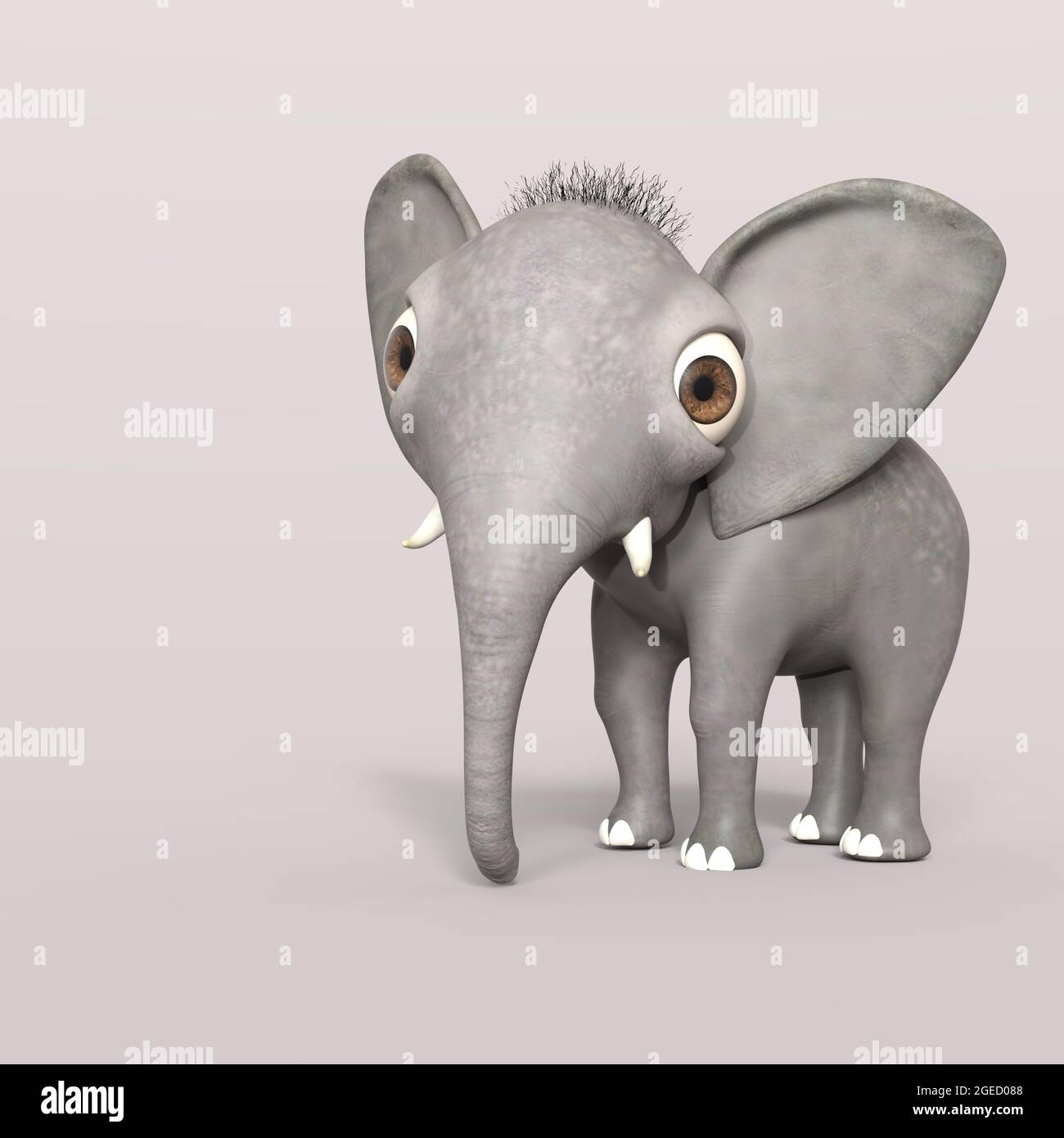 3D-illustration of a cute and funny cartoon elephant. isolated rendering object Stock Photo - Alamy 3D-illustration of a cute and funny cartoon elephant. isolated rendering object Stock Photo - Alamy