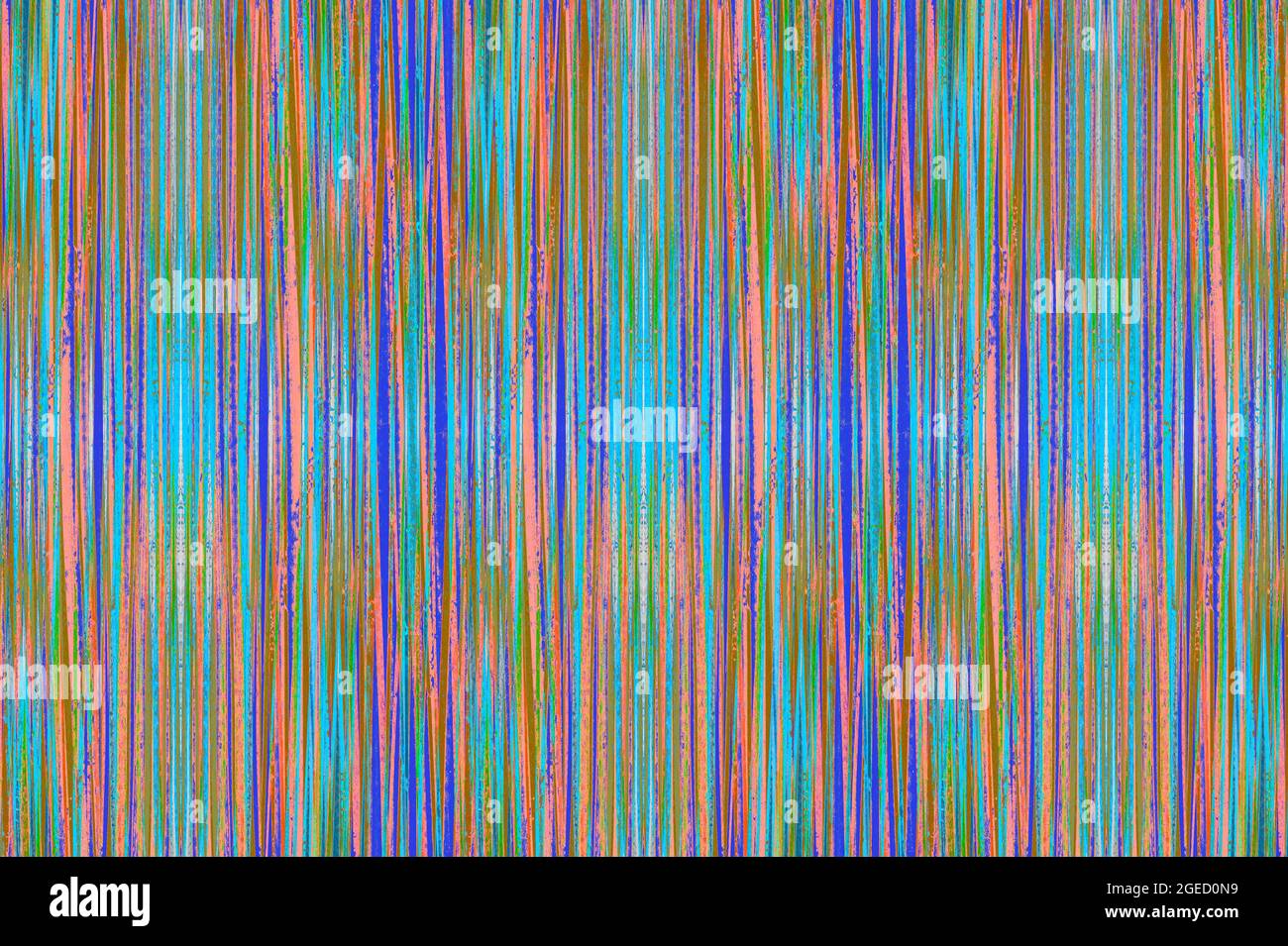 Colorful Abstract Striped Pattern Background Stock Photo