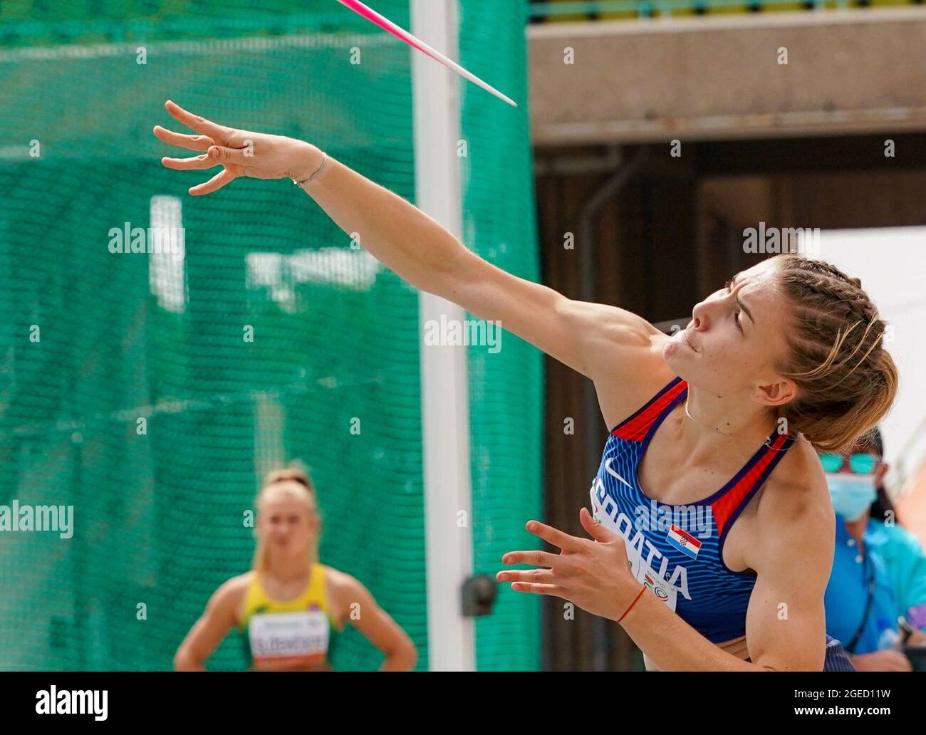 Nairobi, Kenya. 19th Aug, 2021. Klara Koscak of Croatia competes during