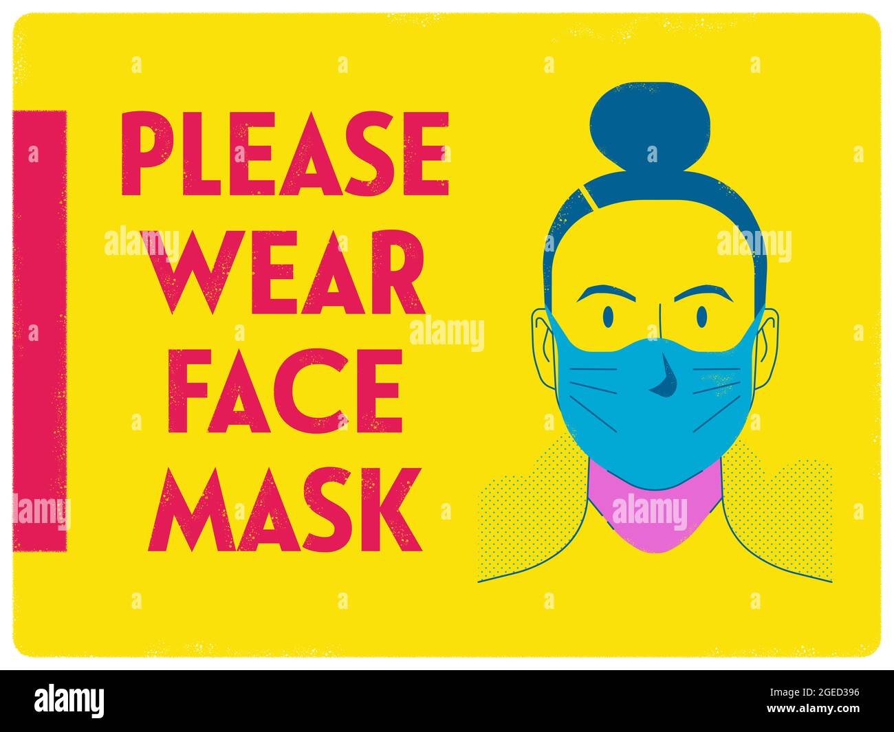 Please Wear Your Face Mask Sign