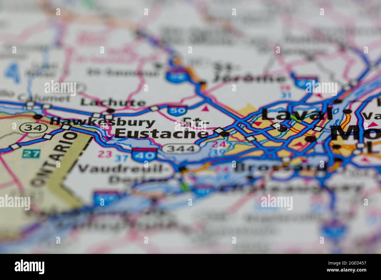 St eustache quebec map hires stock photography and images Alamy