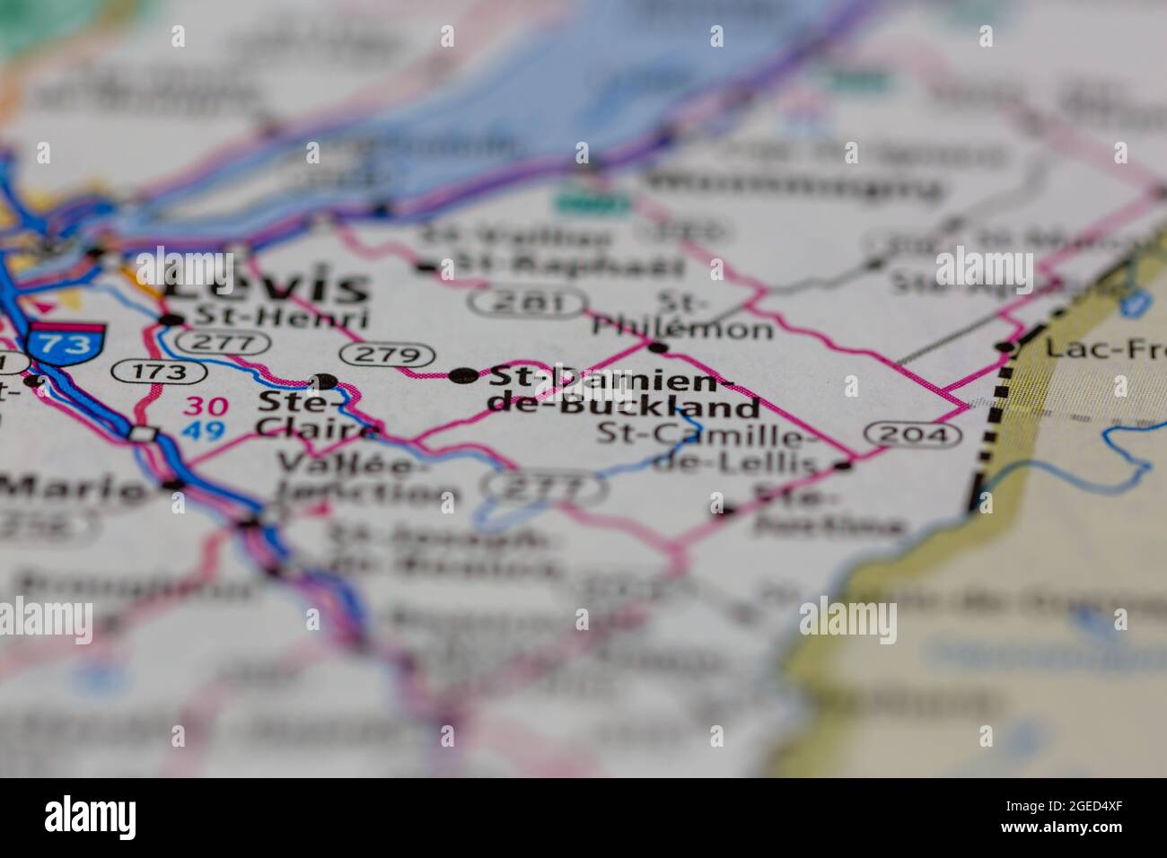 St damien de buckland map hires stock photography and images Alamy