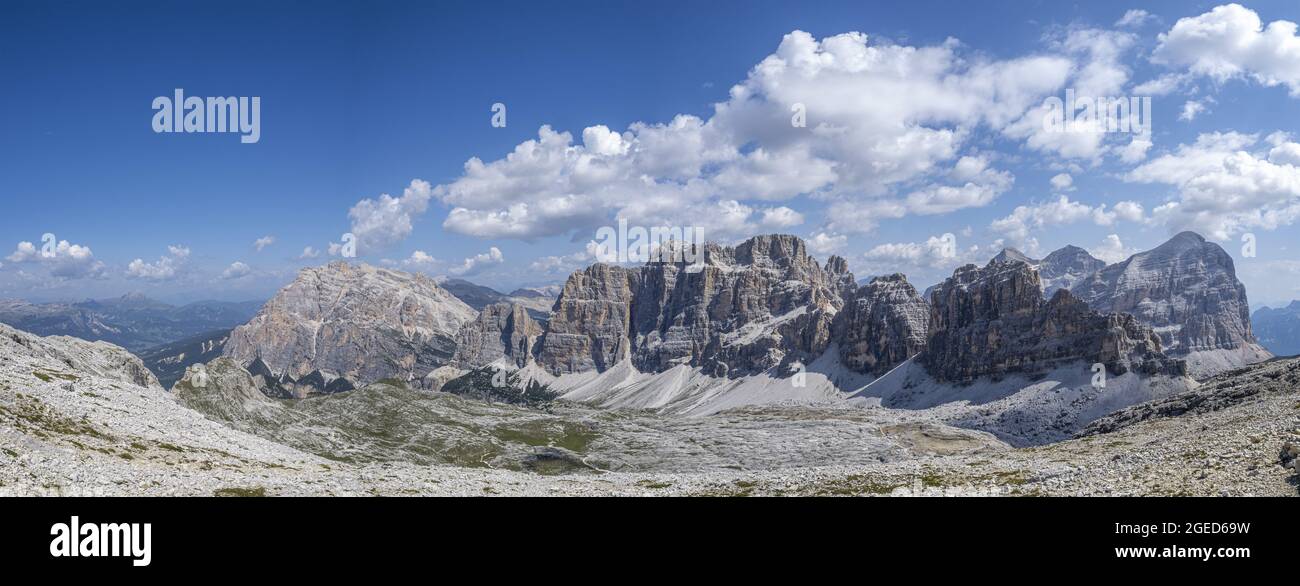 dolomites mountains panorama landscape in summer Stock Photo - Alamy