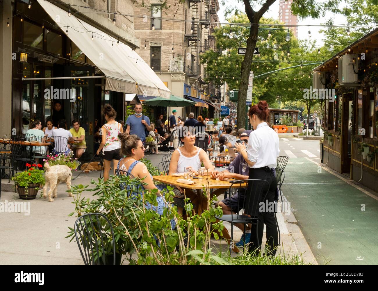 Outdoor dining upper west side deals