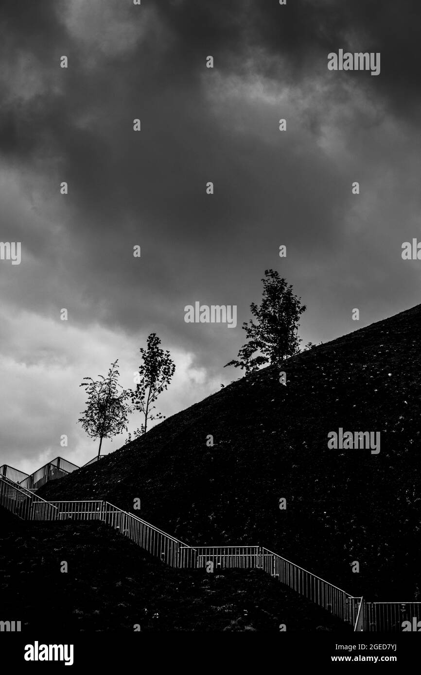 Marble Arch Mound Stock Photo Alamy