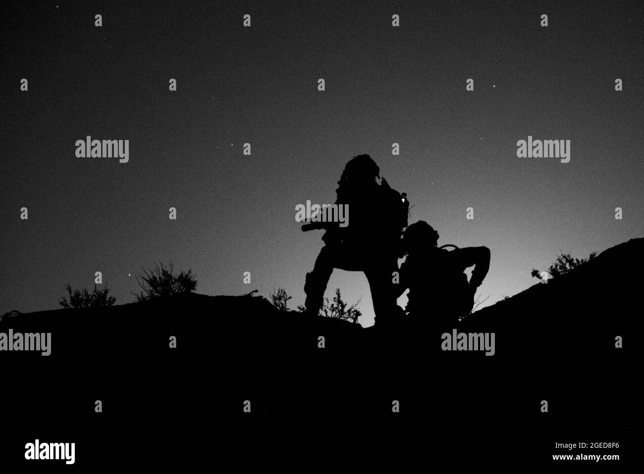 Afghan led operation Black and White Stock Photos & Images - Alamy