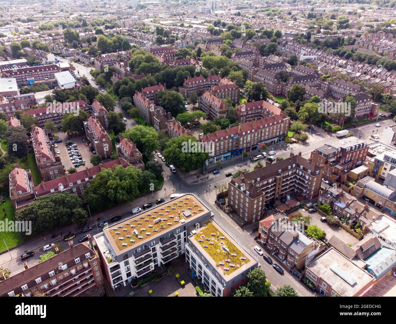 Springfield Estate, Wandsworth Road, London Stock Photo Alamy