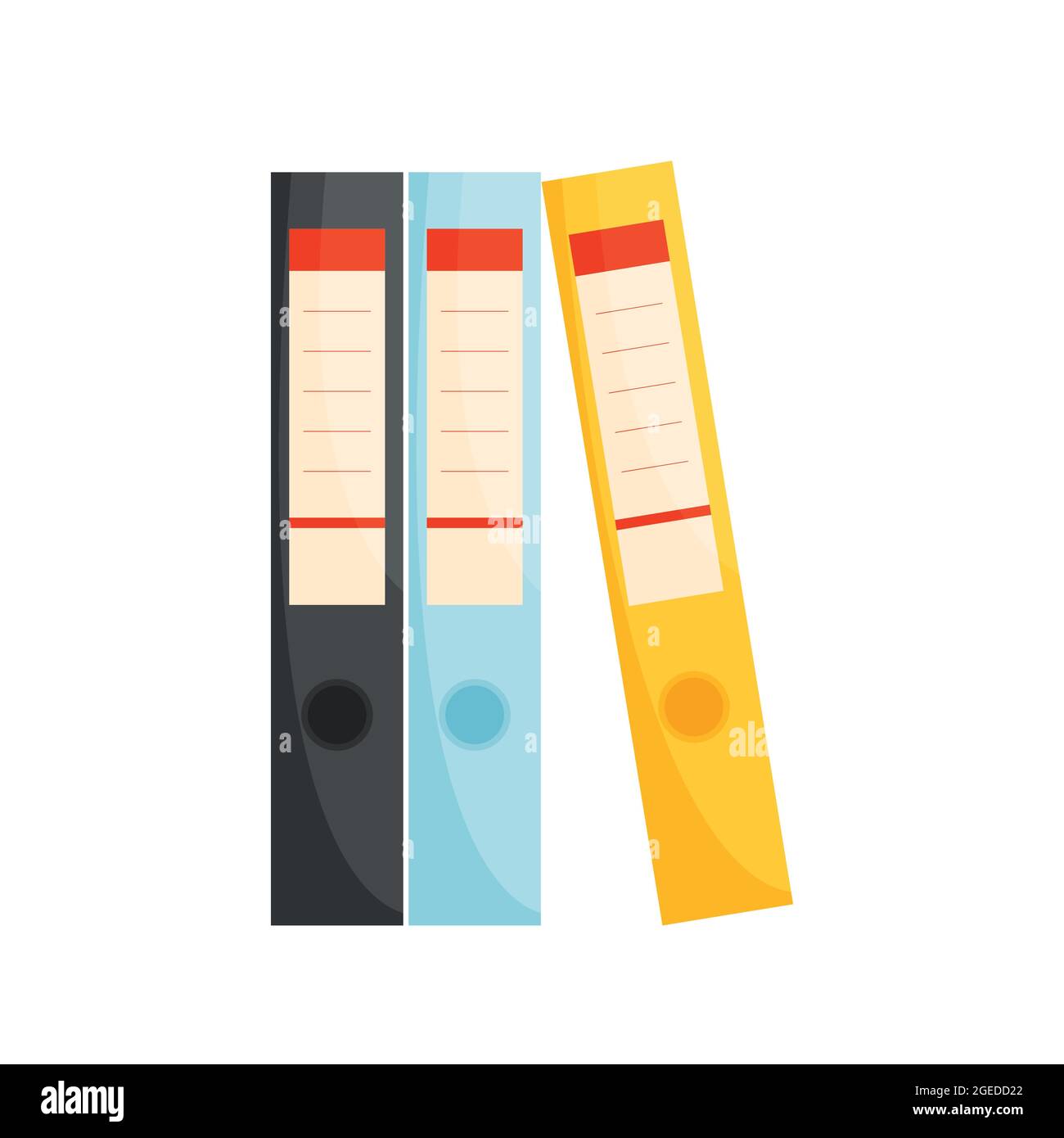 Office files folders icon. Vector illustration Stock Vector Image & Art ...