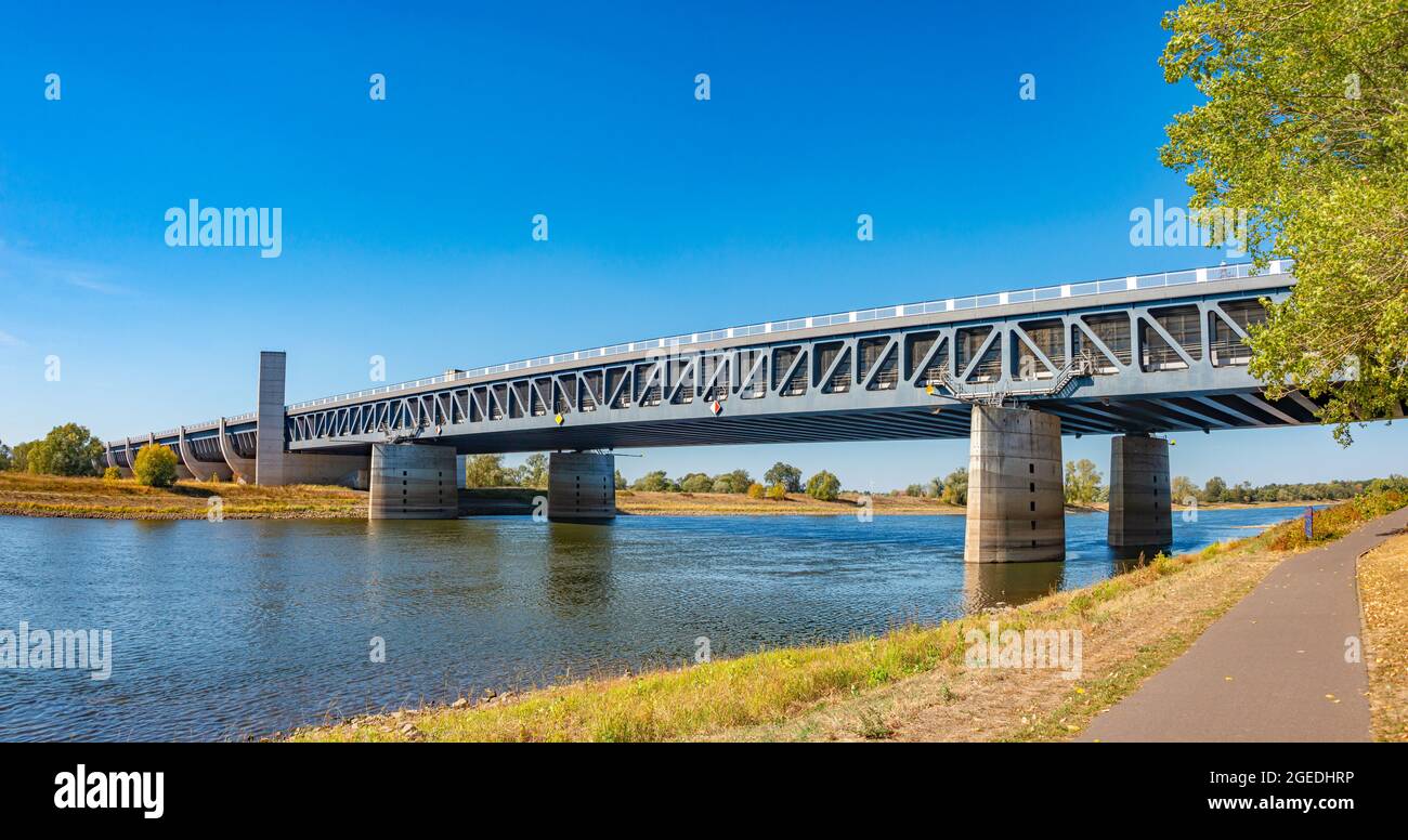 Magdeburg aqueduct hi-res stock photography and images - Alamy