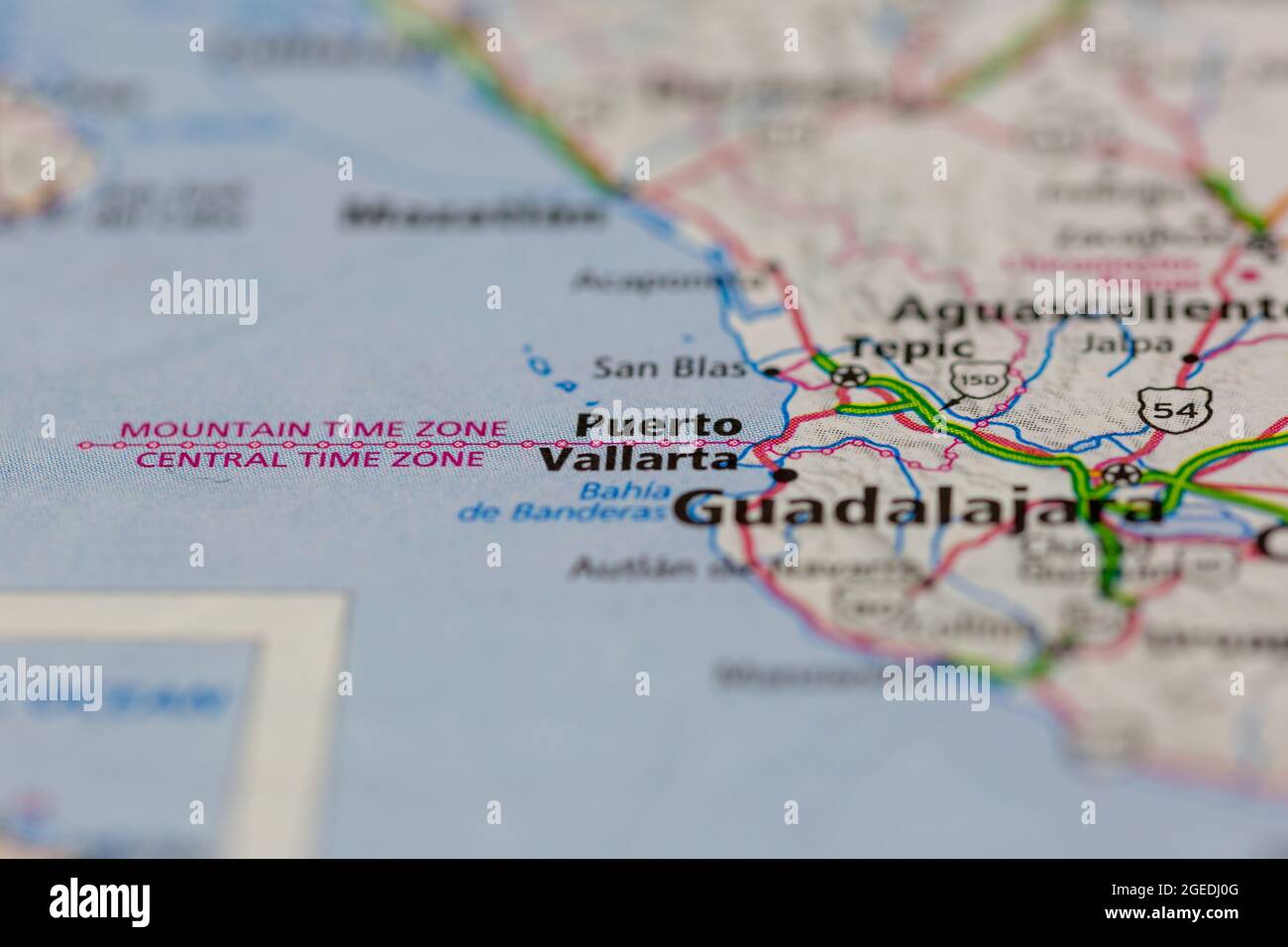 Map of puerto vallarta mexico hires stock photography and images Alamy
