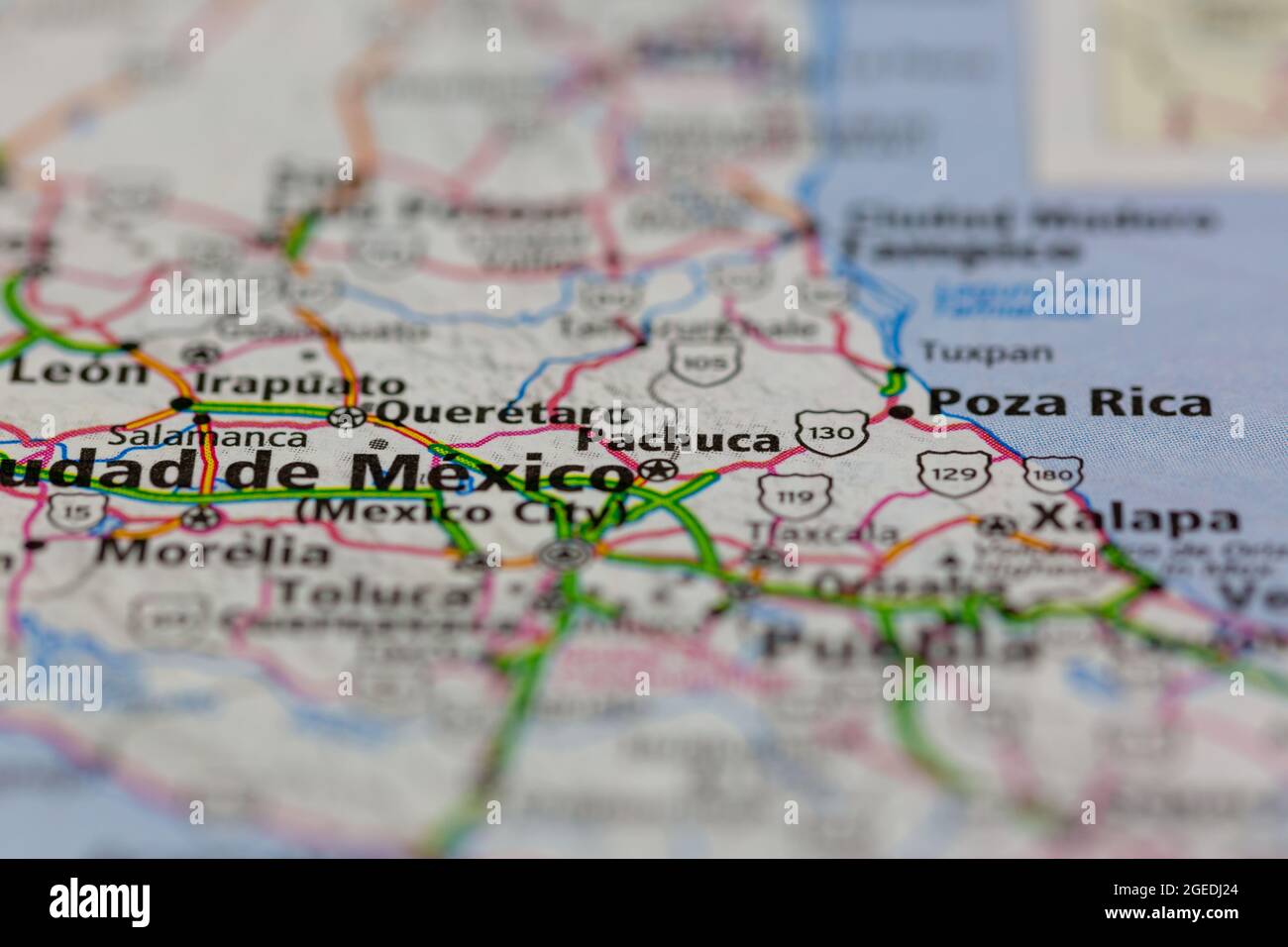 Map of pachuca hires stock photography and images Alamy