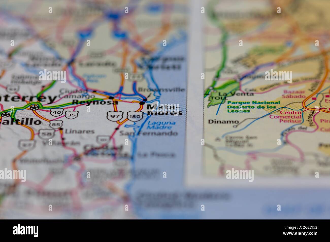 Map of matamoros mexico hires stock photography and images Alamy