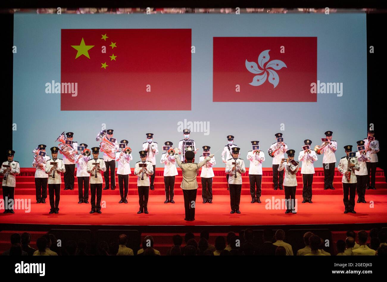 Hong Kong, China. 19th Aug, 2021. A ceremony in celebration of the six
