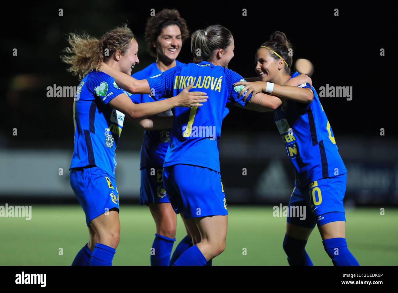 Melanie Brunnthaler, Maria Mikolajova, Leonarda Balog, and Jenny Klein