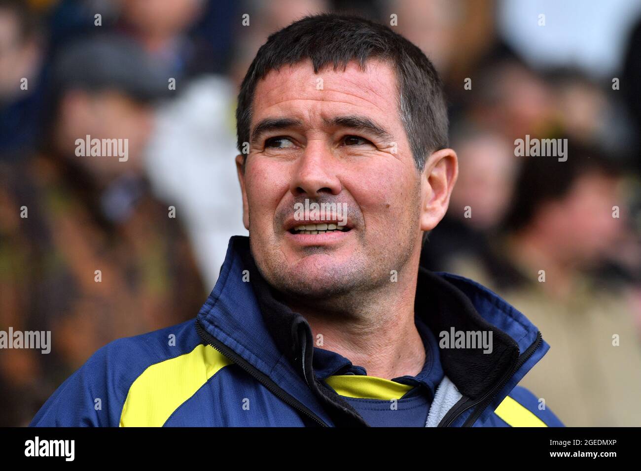 File photo dated 27-04-2019 of Nigel Clough. Issue date: Thursday August 19, 2021. Stock Photo