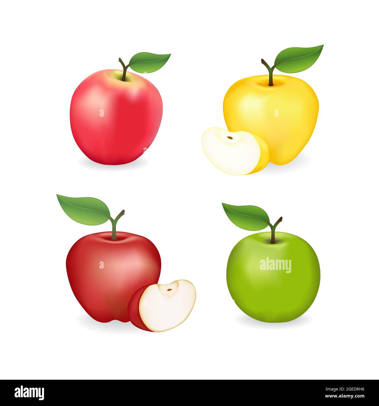 Golden delicious pink lady apples hires stock photography and images
