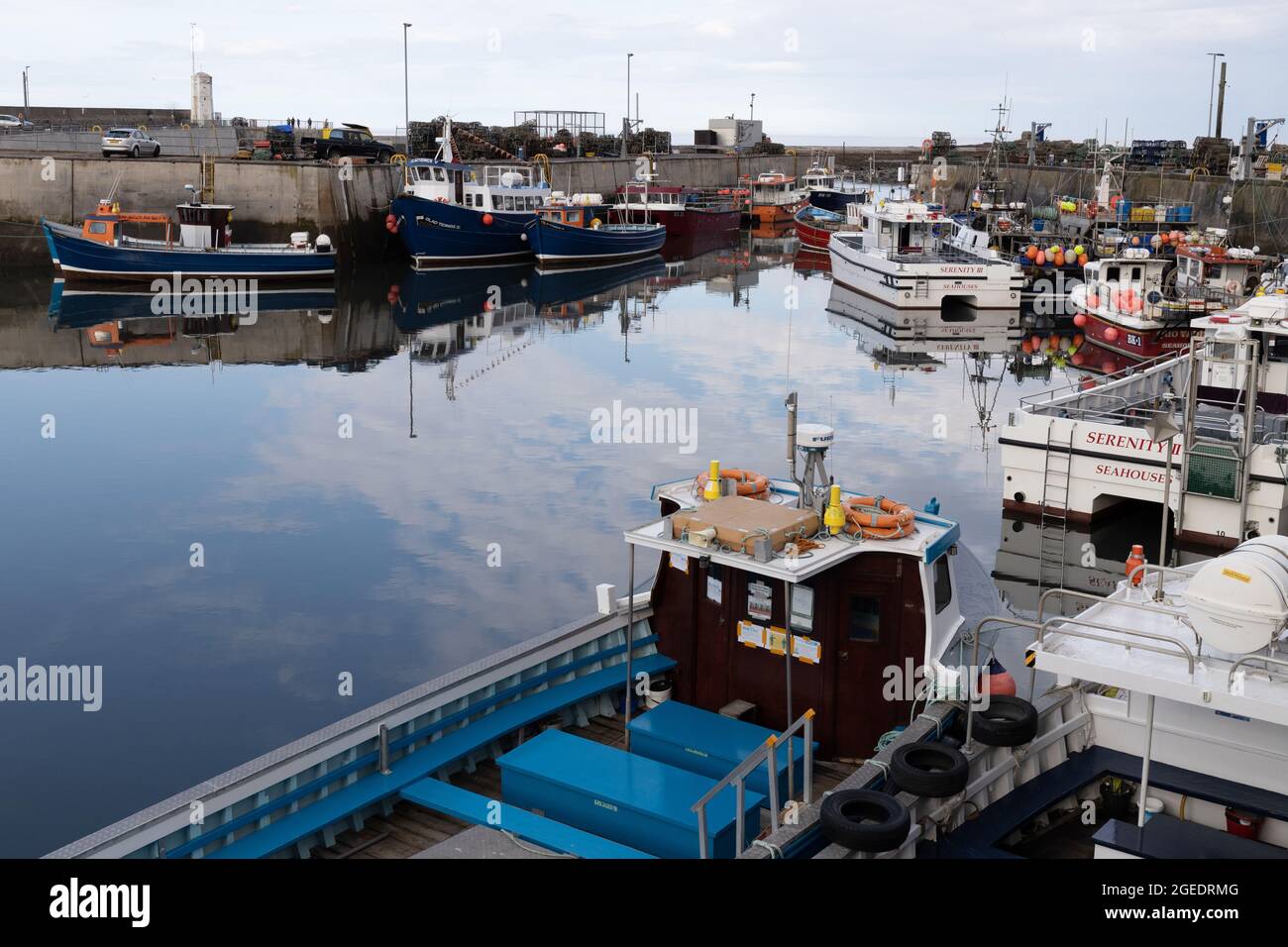 North Sunderland Harbour High Resolution Stock Photography and Images