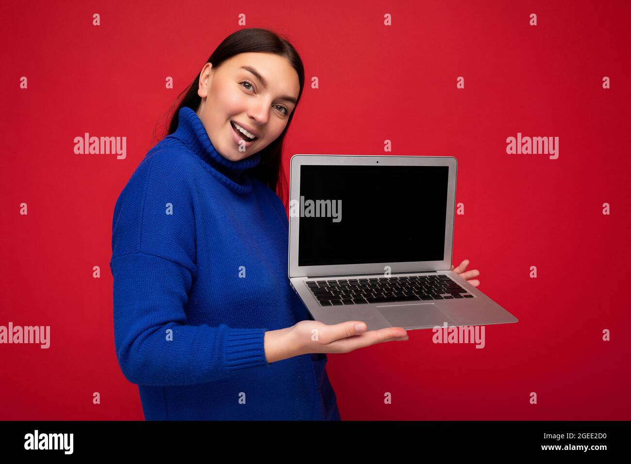 Colourful laptop cutout hi-res stock photography and images - Alamy
