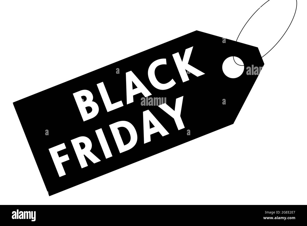 black friday sale and discount banner Stock Photo