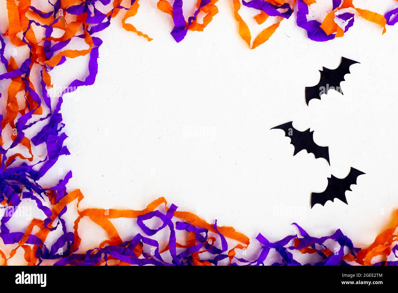 Halloween composition with bats Stock Photo