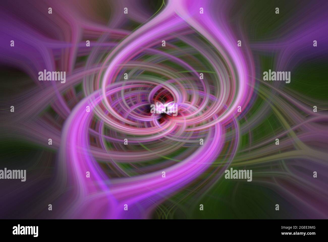 Abstract fractal background, illustration, colorful pattern with swirls ...