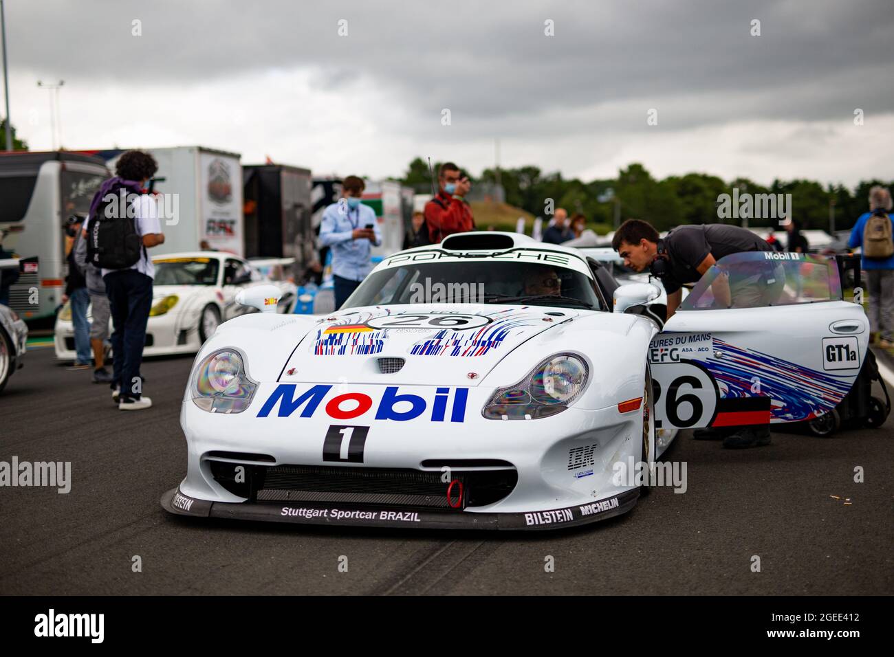 26 Collard Emmanuel (fra), Porsche 911 GT1, action during the 2021 ...