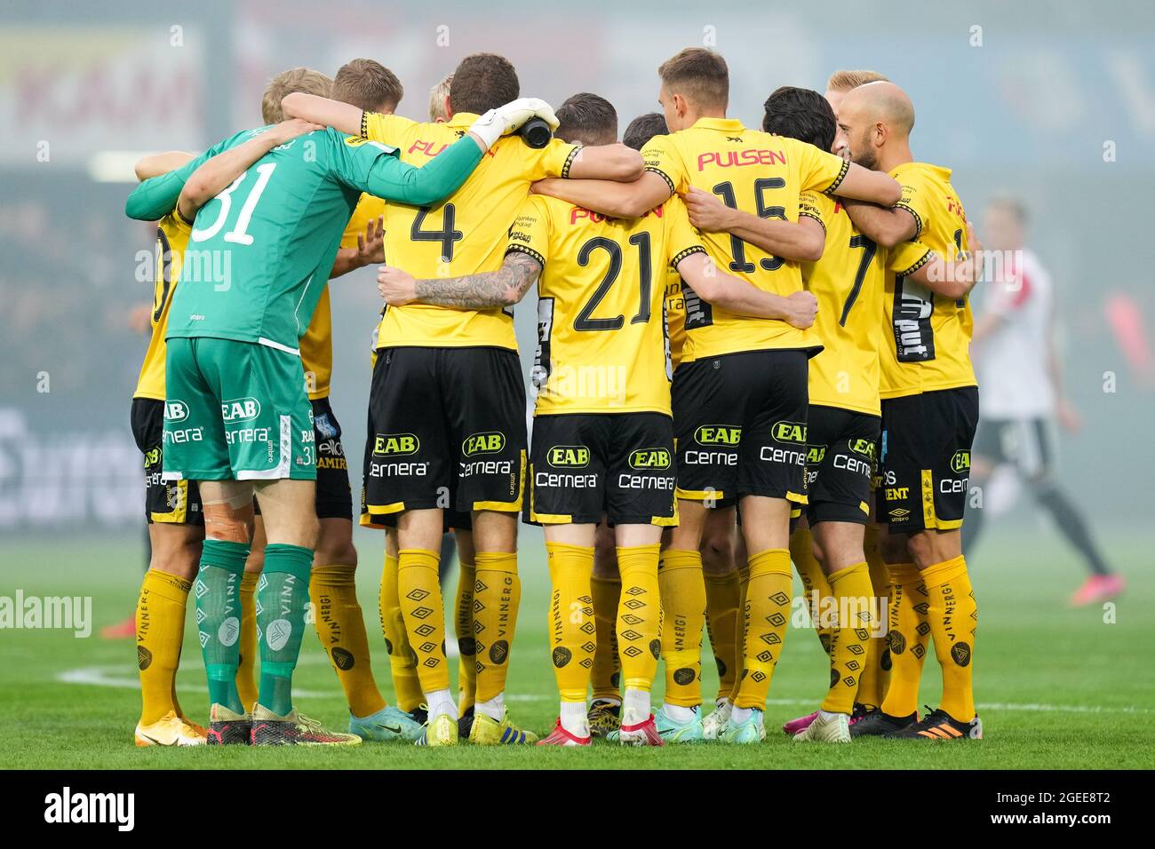Rotterdam Netherlands August 19 If Elfsborg Team During The Uefa Conference League Match Between Feyenoord And If Elfsborg At Stadion Feijenoord De Kuip On August 19 2021 In Rotterdam Netherlands Photo