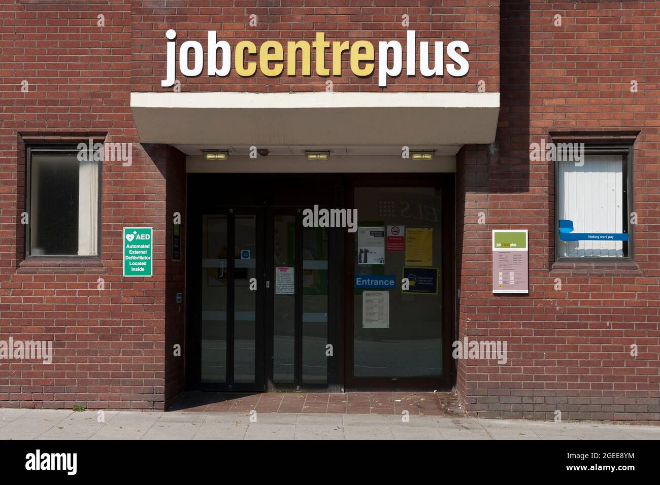 Jobcentre Plus, City Road, Chester Stock Photo Alamy