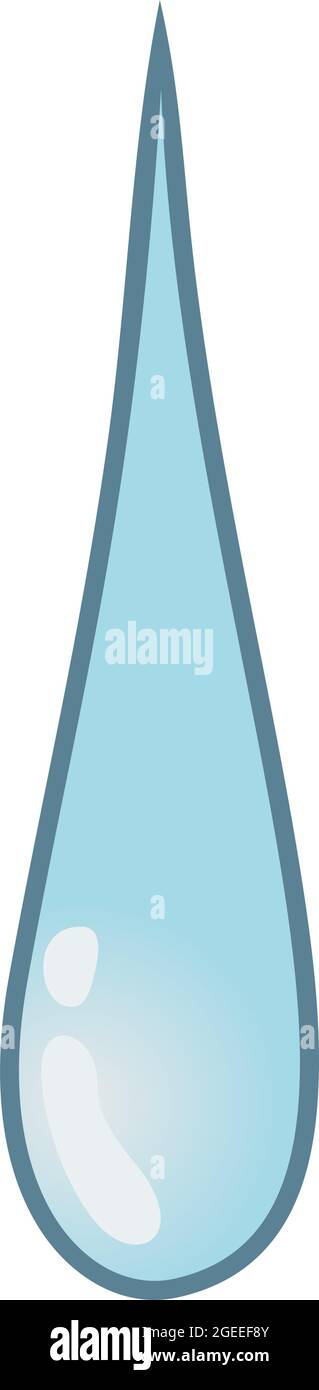 water drop with wated bottle Stock Vector