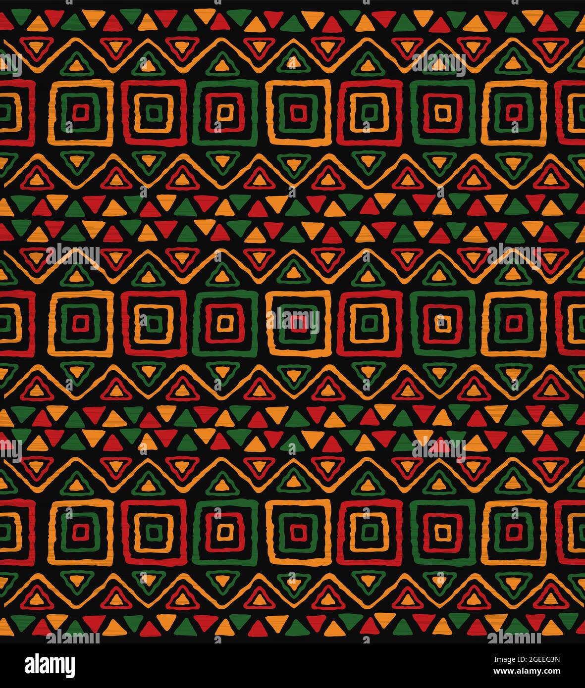 colorful tribal art