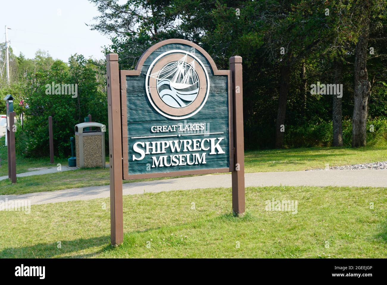 Great Lakes Shipwreck Museum High Resolution Stock Photography and ...