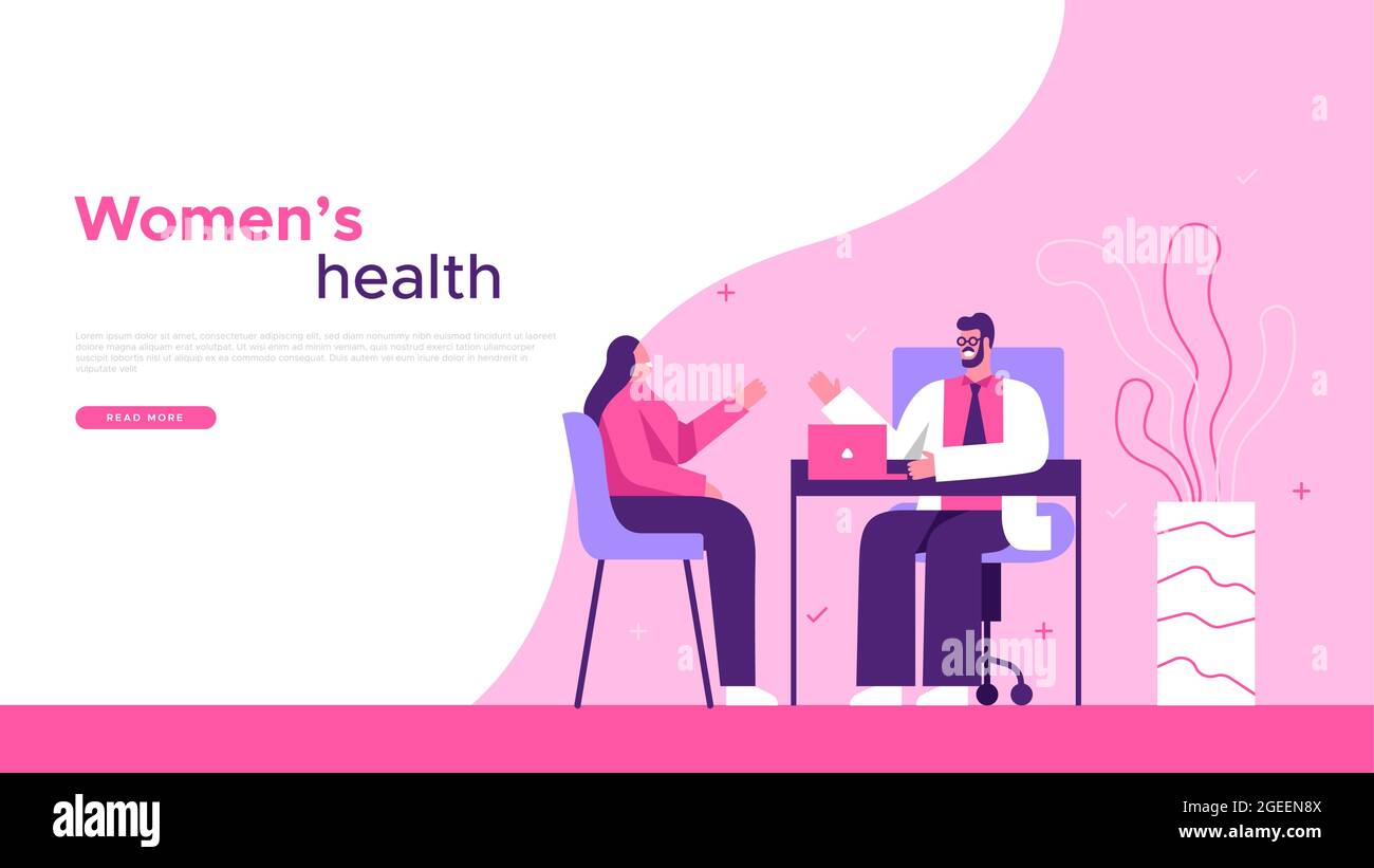 women-health-web-template-illustration-of-woman-in-doctor-office