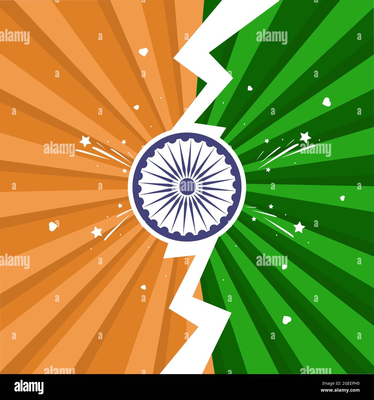 Background of the Indian National Flag with Ashoka Chakra, poster, banner  or flyer design for the festival on August 15th or January 26th Stock  Vector Image & Art - Alamy