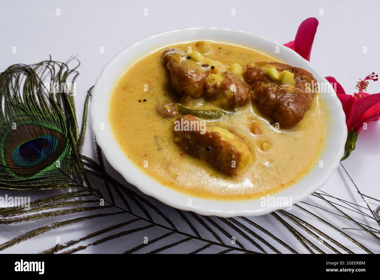 Kadhi pakoda or Kadhi pakora an Indian and pakistani food dish recipe