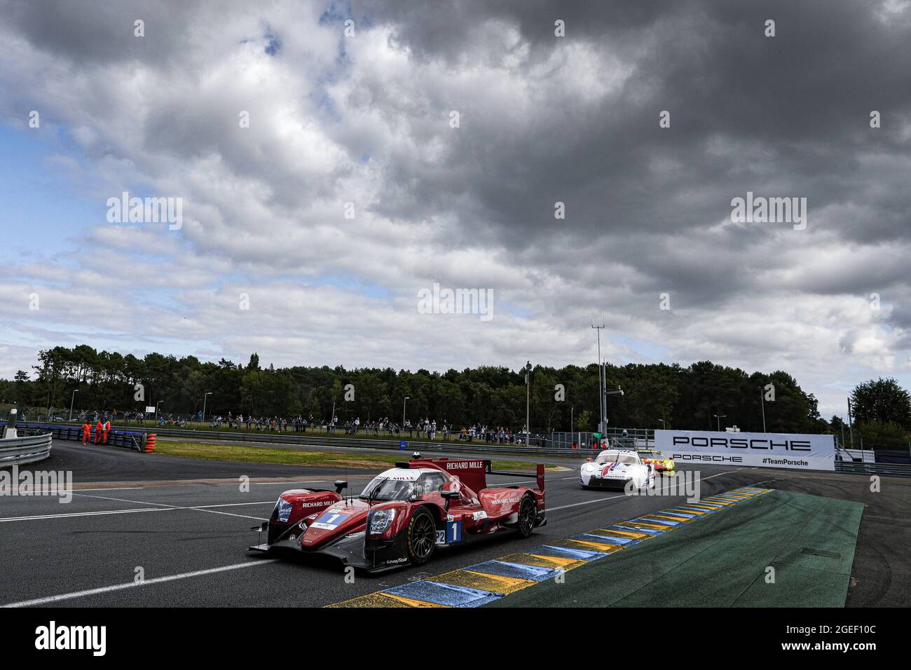 01 Calderon Tatiana (col), Floersch Sophia Visser Beitske (nld), Richard Mille Racing Team, Oreca 07 - Gibson, action during the practice and qualifying sessions of 24 Hours of Le Mans