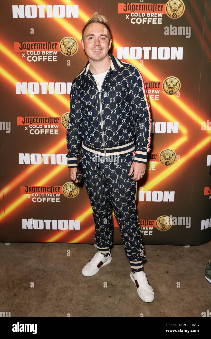 London, UK. 19th Aug, 2021. John Galea attends the Notion x Jägermeister Party at Kachette in London. Credit: SOPA Images Limited/Alamy Live News Stock Photo