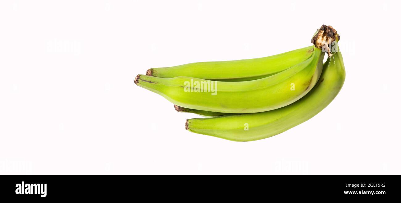 Organic green plantain Delicious tropical fruit Stock Photo Alamy