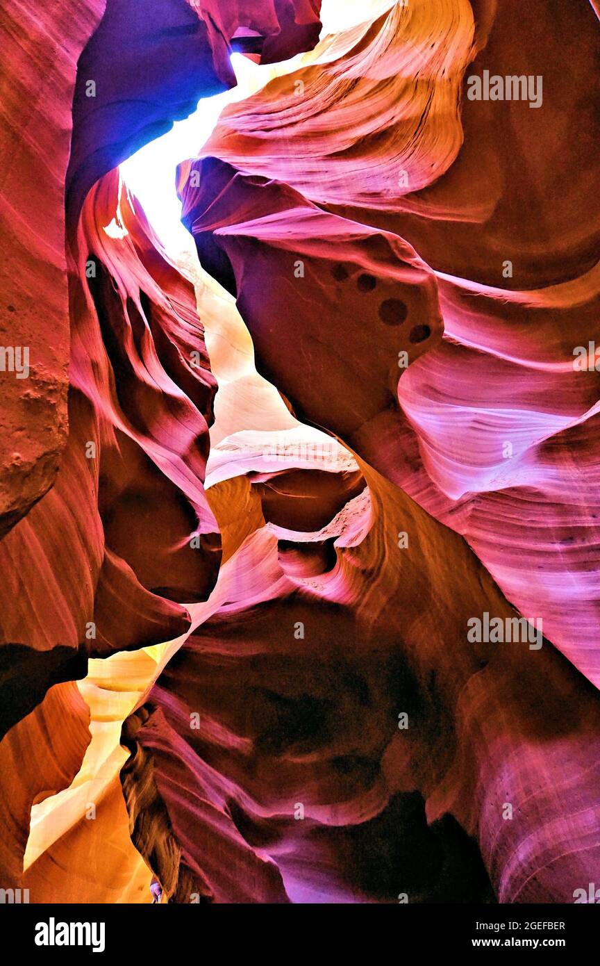 Lower Antelope Canyon, Arizona Stock Photo Alamy