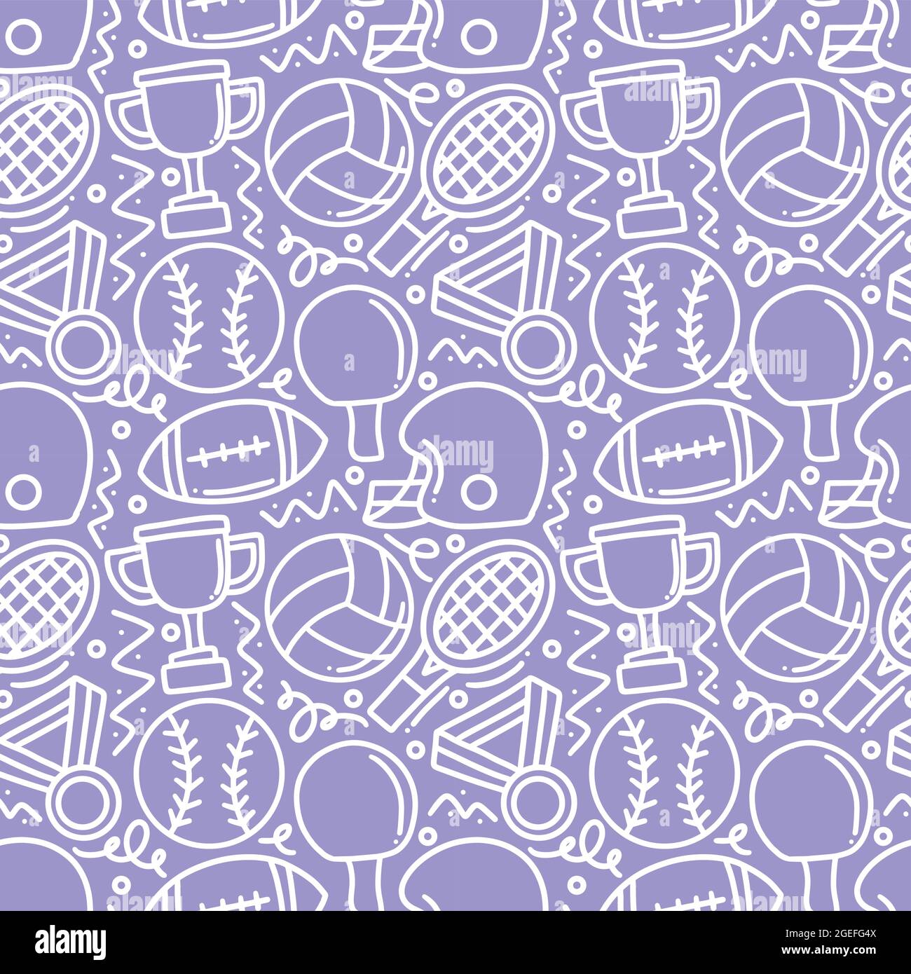 Tennis ball seamless pattern background Stock Vector Images - Alamy