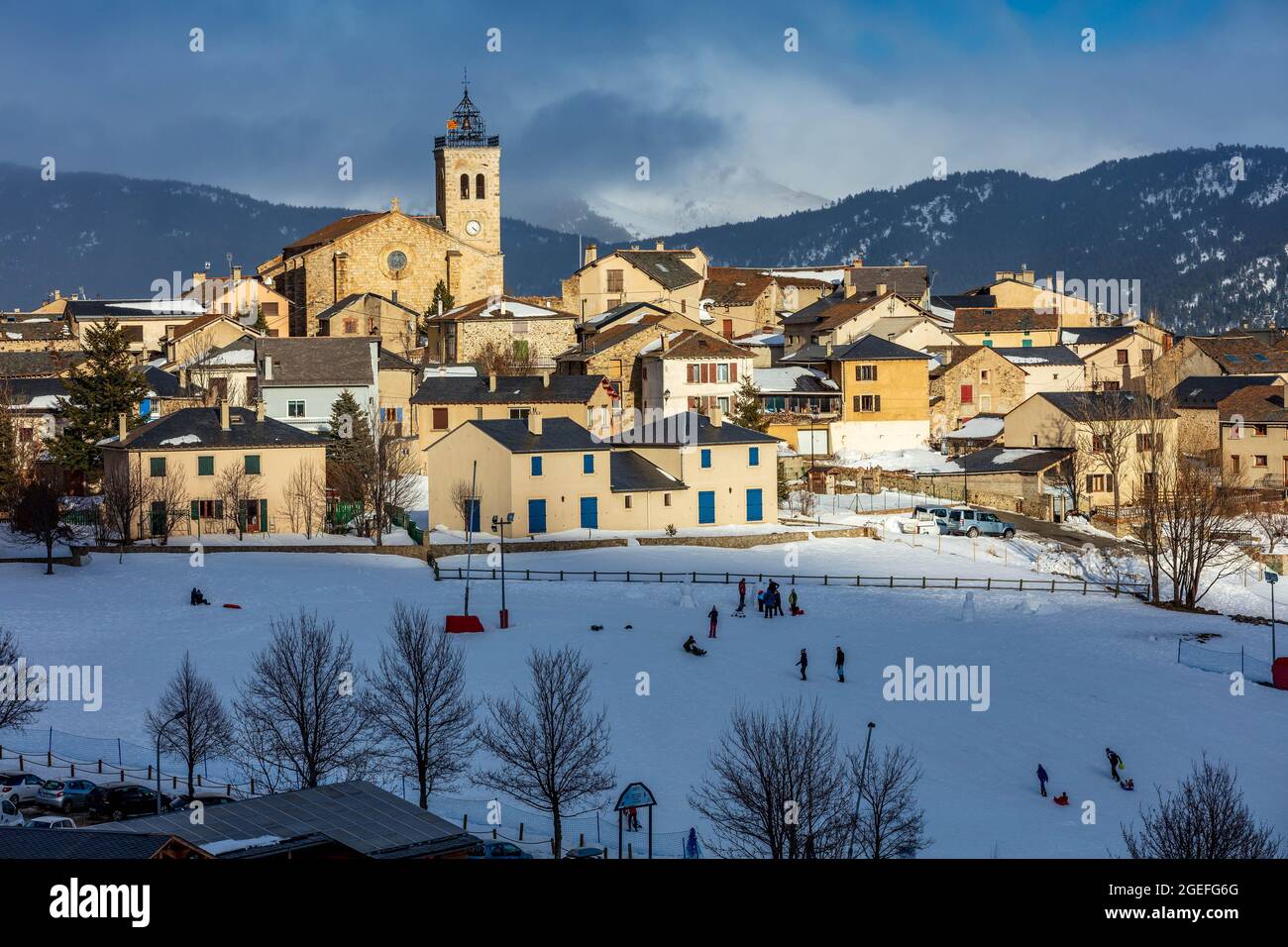 FRANCE, PYRENEESORIENTALES (66) LES ANGLES Stock Photo Alamy