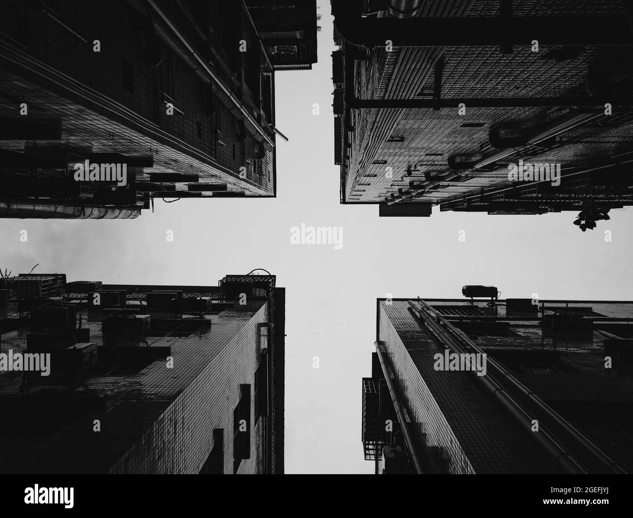 Low rise housing Black and White Stock Photos & Images Alamy