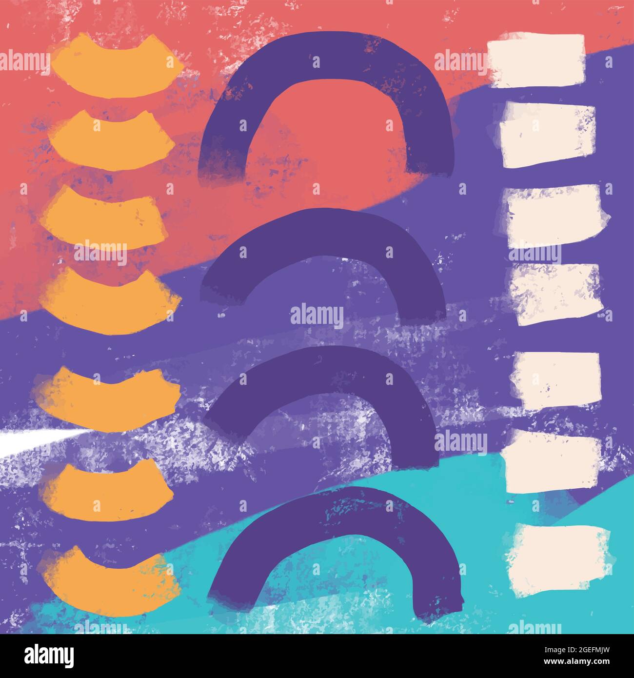 brush strokes abstract art template design Stock Vector Image & Art - Alamy