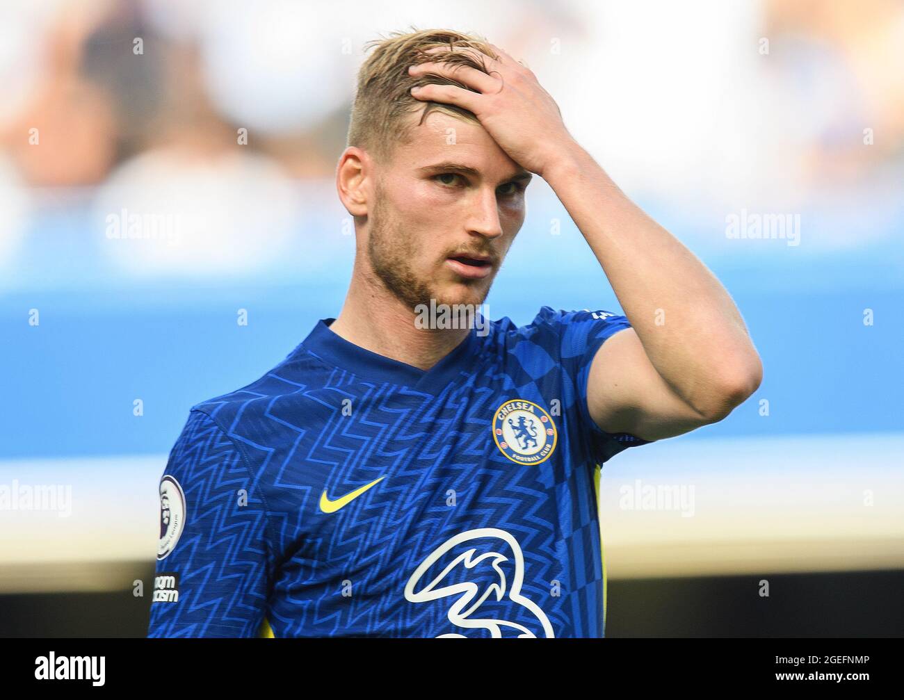 Chelsea v Crystal Palace -The Premier League  Timo Werner during the Premier League match against Crystal Palace. Picture Credit : Mark Pain / Alamy Stock Photo