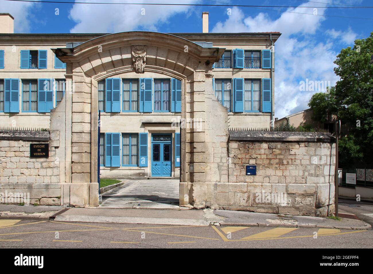 palace in verdun in lorraine (france Stock Photo Alamy