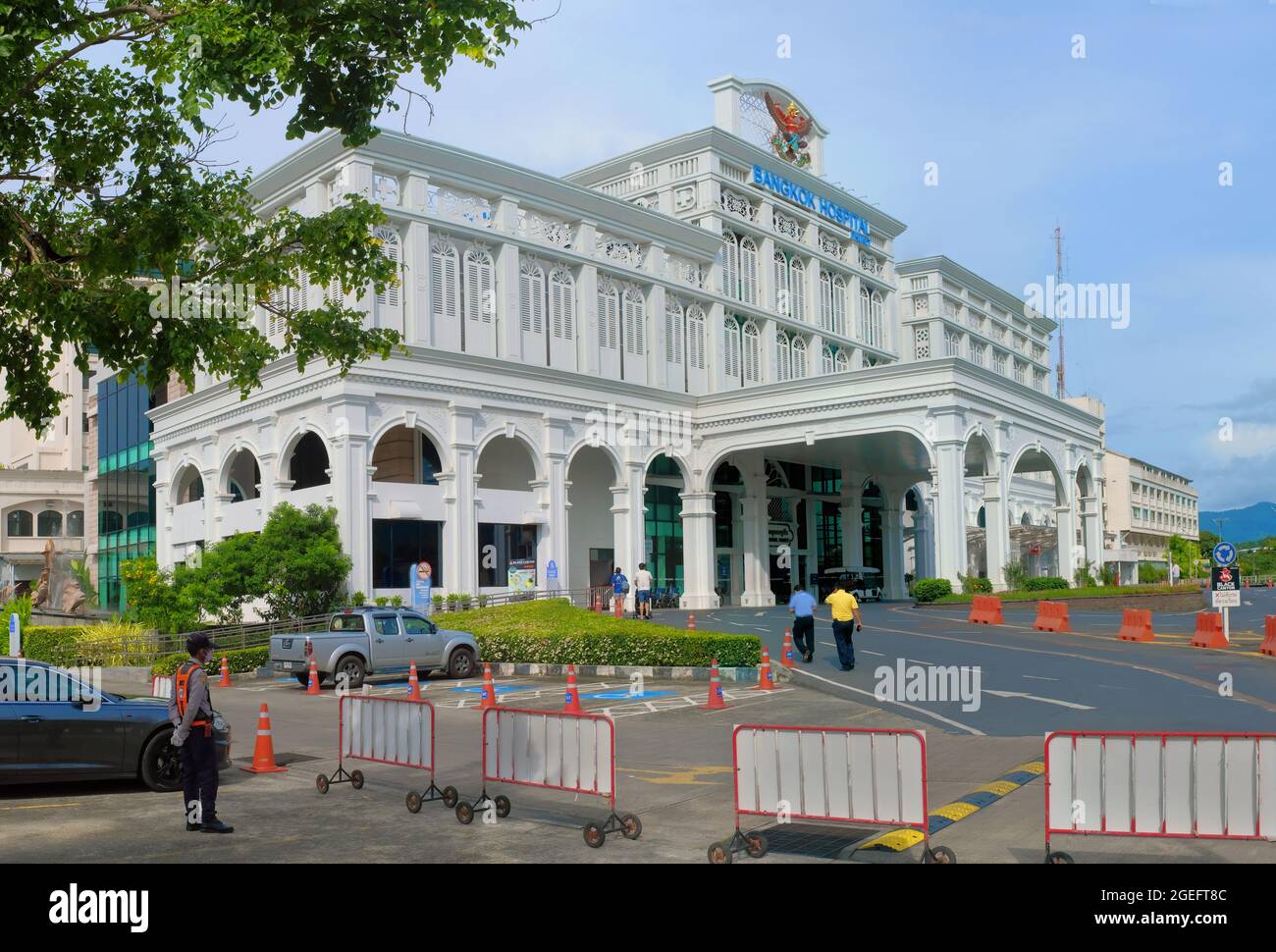Bangkok international Hospital  Phuket, Thailand . Stock Photo