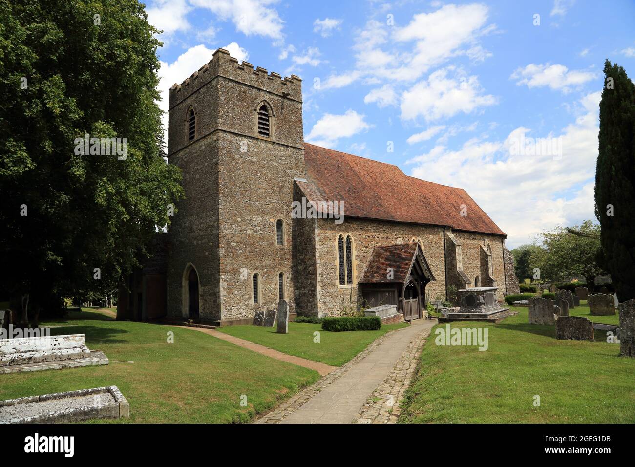 Church of St Peter and St Paul on Rectory Lane, Saltwood, Hythe, Kent