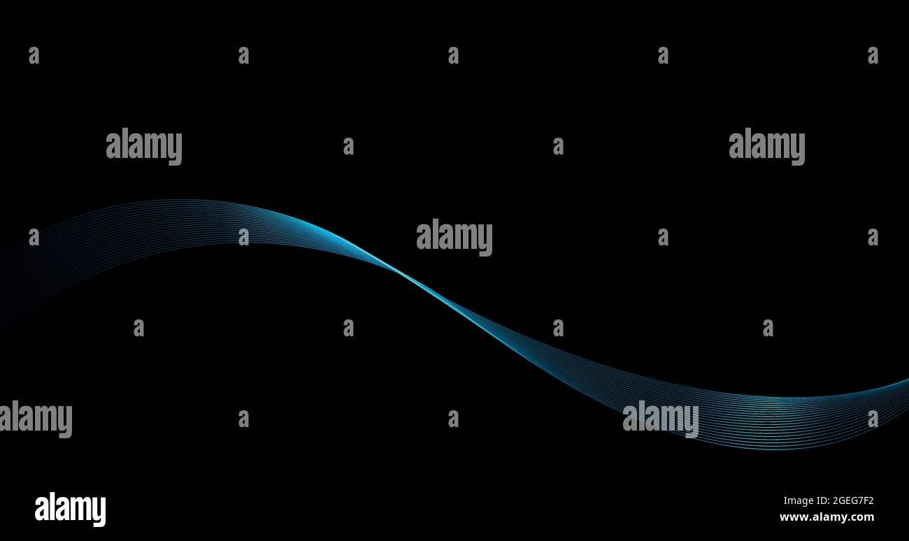 Abstract shiny blue waves background Stock Vector Image & Art - Alamy