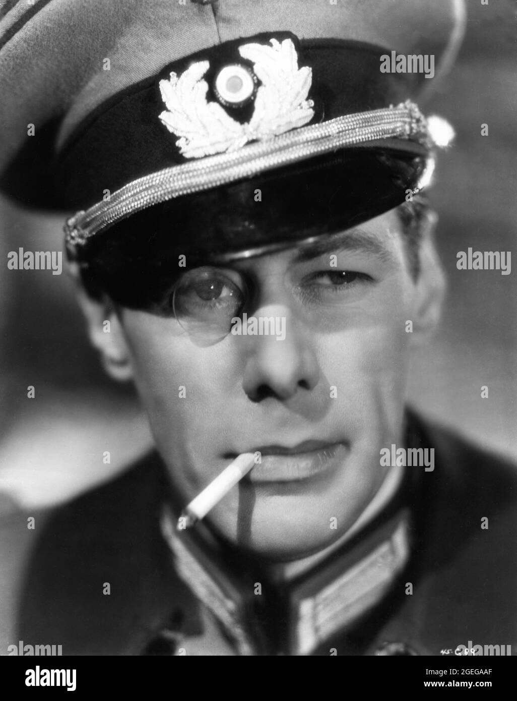 REX HARRISON portrait as Nazi Officer in NIGHT TRAIN TO MUNICH ...