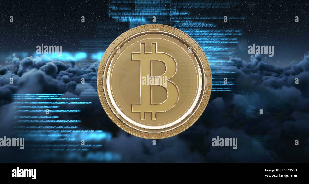 The coding language of cryptocurrency 4k Stock Photo - Alamy
