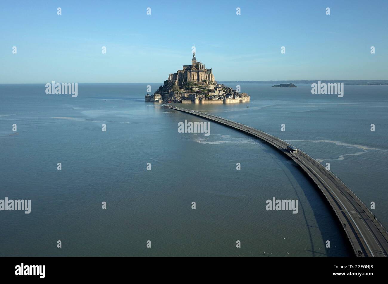 Saint Michaels Mount Aerial View At High Tide Normandy France Hi res saint-michaels-mount-aerial-view-at-high-tide-normandy-france-hi-res